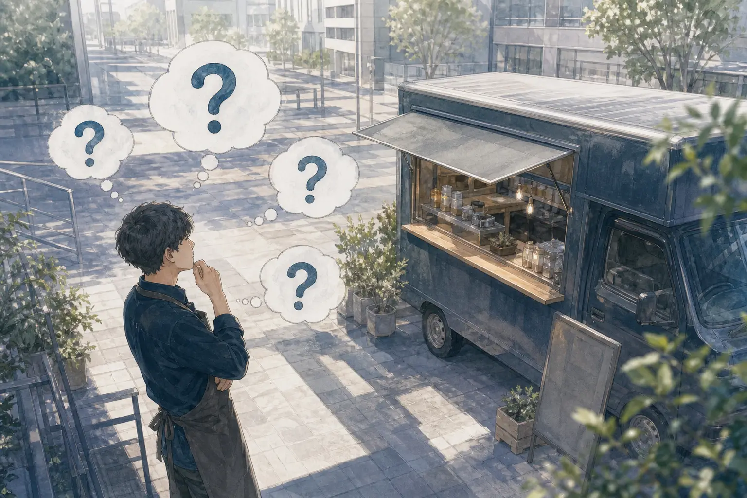 キッチンカー出店場所探しのよくある質問（FAQ）