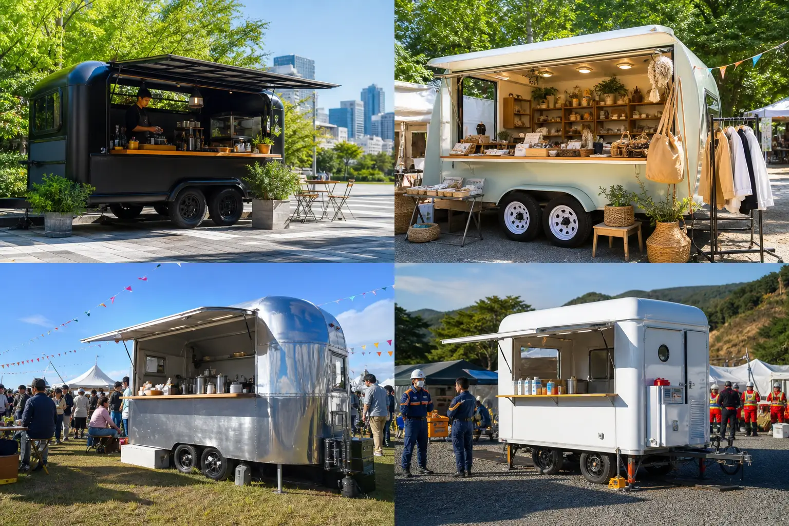 用途別（飲食・物販・イベント・災害派遣）の選び方