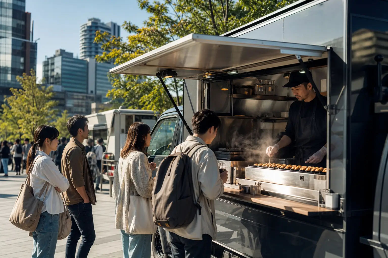 キッチンカーでたこ焼き屋を開業するメリット・デメリット