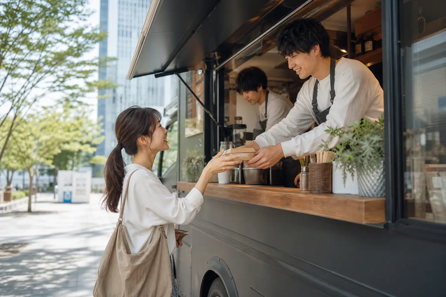 キッチンカーの出店依頼・予約の流れ
