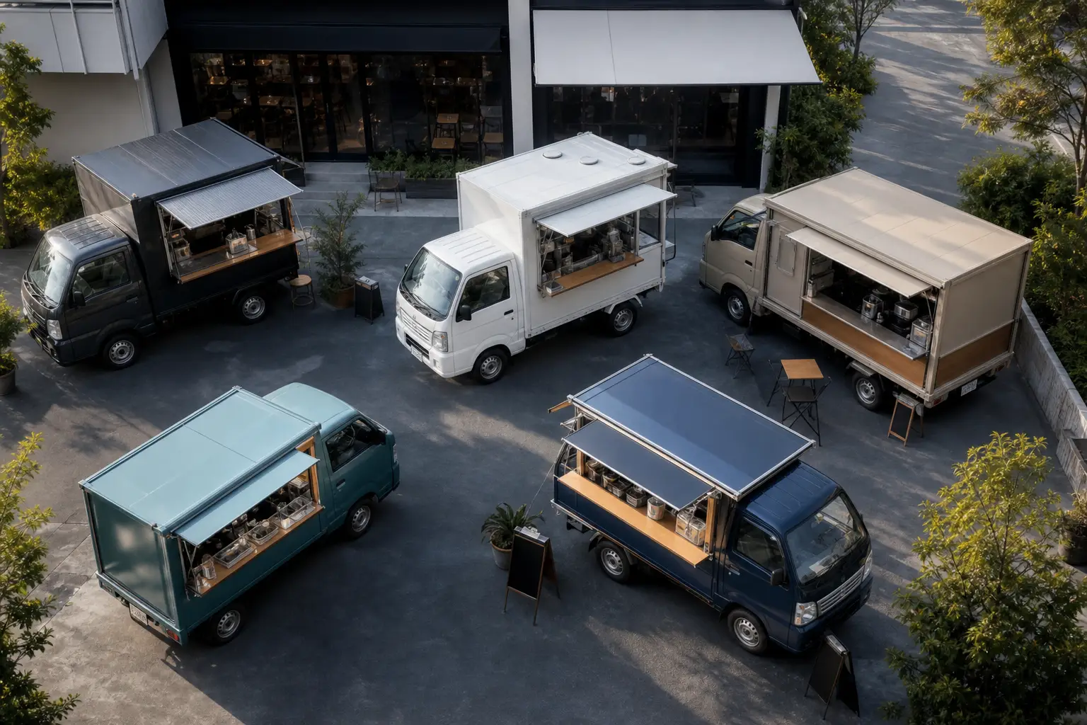 中古軽トラキッチンカーの価格相場と総コストの目安