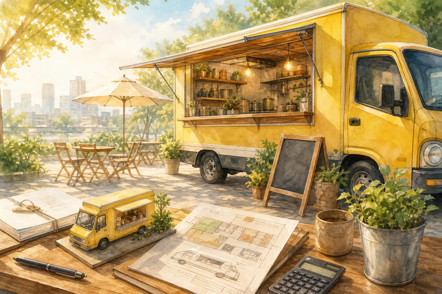 キッチンカーを始めるには？資金・車両・許可・出店まで6手順で解説