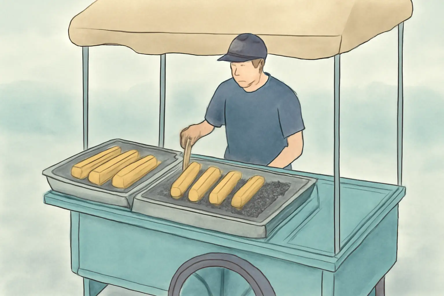 焼きとうもろこしの原価と利益率|屋台の適正価格と原価率を解説